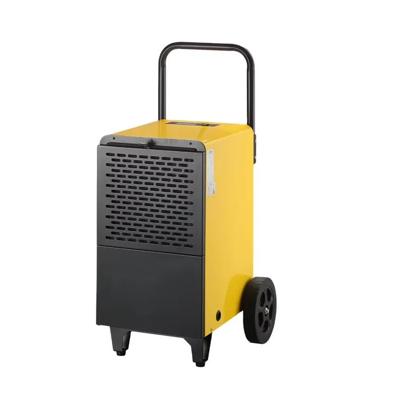 Commercial Dehumidifier 50L Industrial - เครื่องลดความชื้นแบบเคลื่อนที่พร้อมที่วางแขน ขนาดใหญ่ สำหรับใช้งานในอุตสาหกรรมและเชิงพาณิชย์ กำลังการผลิต 50 ลิตรต่อวัน