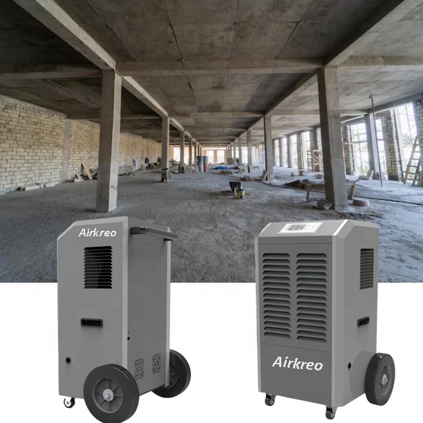 Commercial Dehumidifier 50L Industrial - เครื่องลดความชื้นแบบพกพาสำหรับไซต์ก่อสร้างขนาดใหญ่ 50L/60L/90L/120L/138L เครื่องลดความชื้นอุตสาหกรรมเชิงพาณิชย์