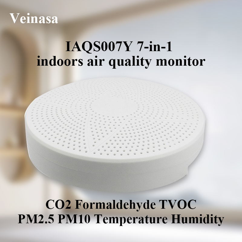 เครื่องตรวจสอบคุณภาพอากาศภายใน - Air Quality Monitor Co2 Pm2.5 Tvoc บทวิจารณ์และราคา