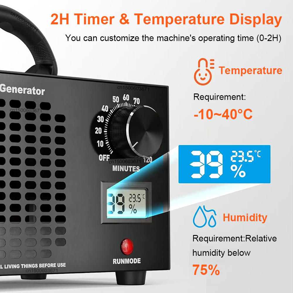 เครื่องผลิตโอโซน 60 กรัม/ชั่วโ - Commercial Ozone Generator 60G H บทวิจารณ์และราคา