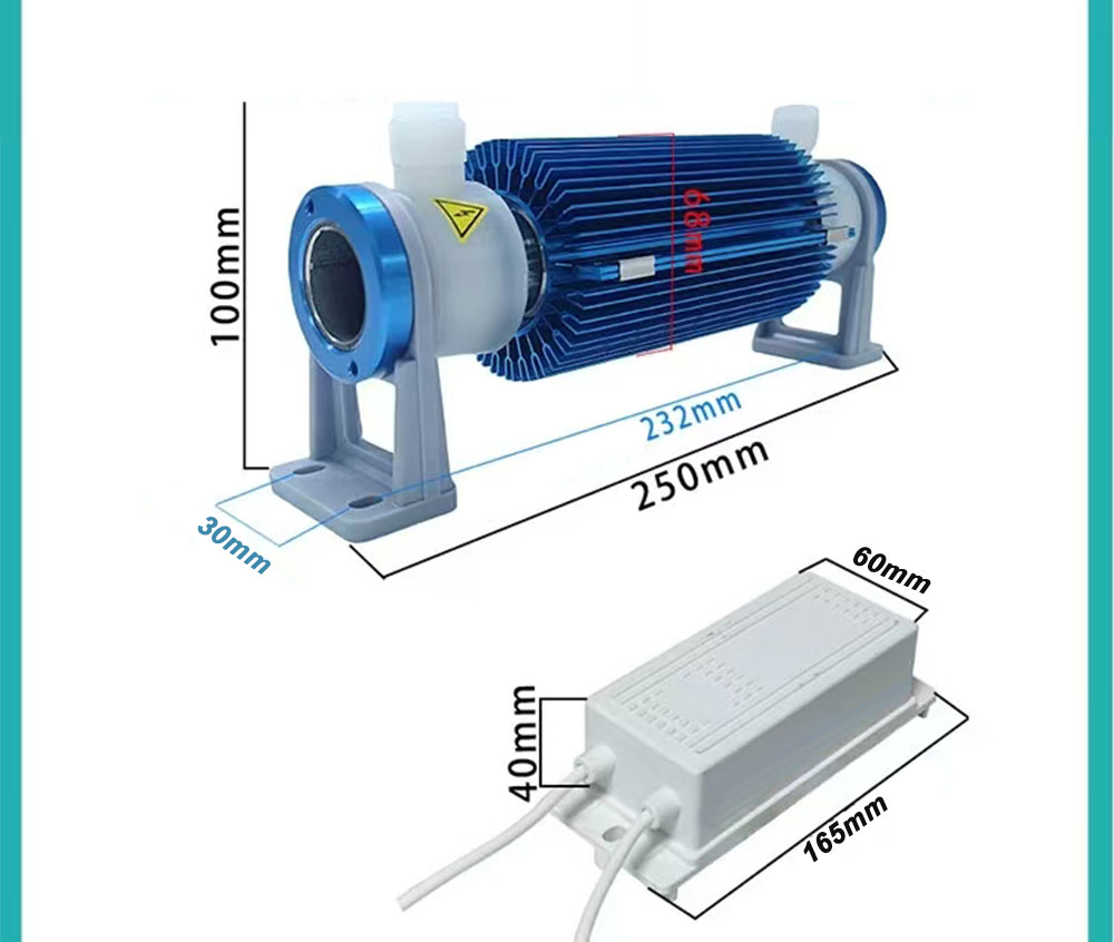 หลอดโอโซน อะไหล่อโอโซน 10 กรัม - Ozone Generator Water Purifier 10G บทวิจารณ์และราคา