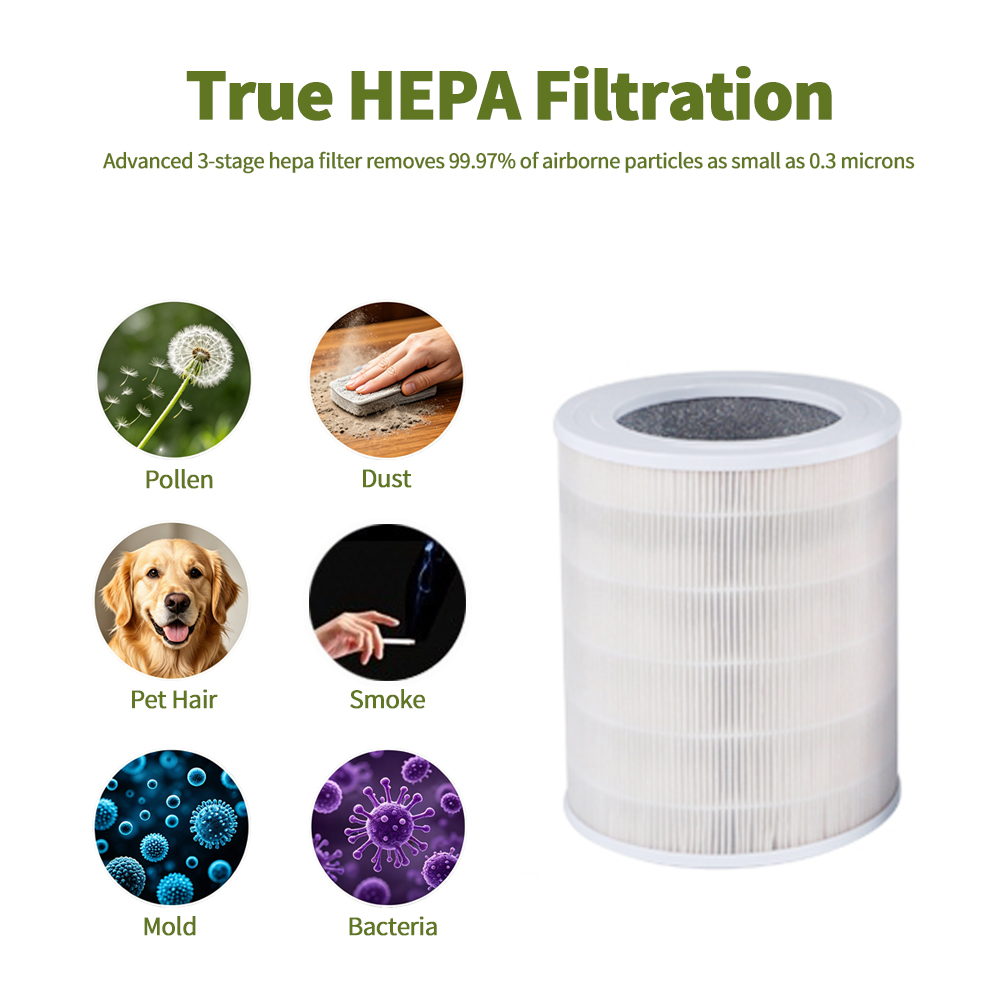 เครื่องฟอกอากาศ HEPA จากโรงงาน - Hepa Air Purifier Commercial Large Room บทวิจารณ์และราคา