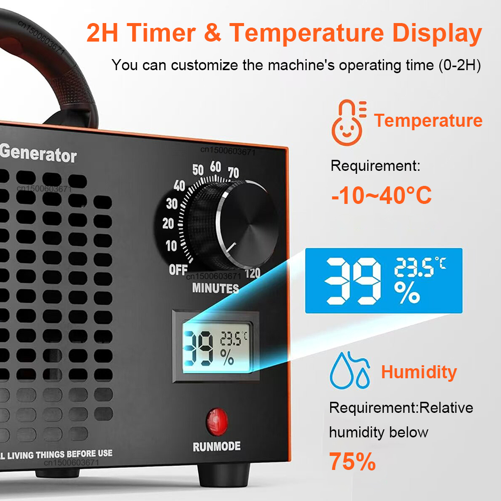เครื่องผลิตโอโซนสำหรับฟอกอากาศ - Industrial Ozone Machine Air Purifier บทวิจารณ์และราคา