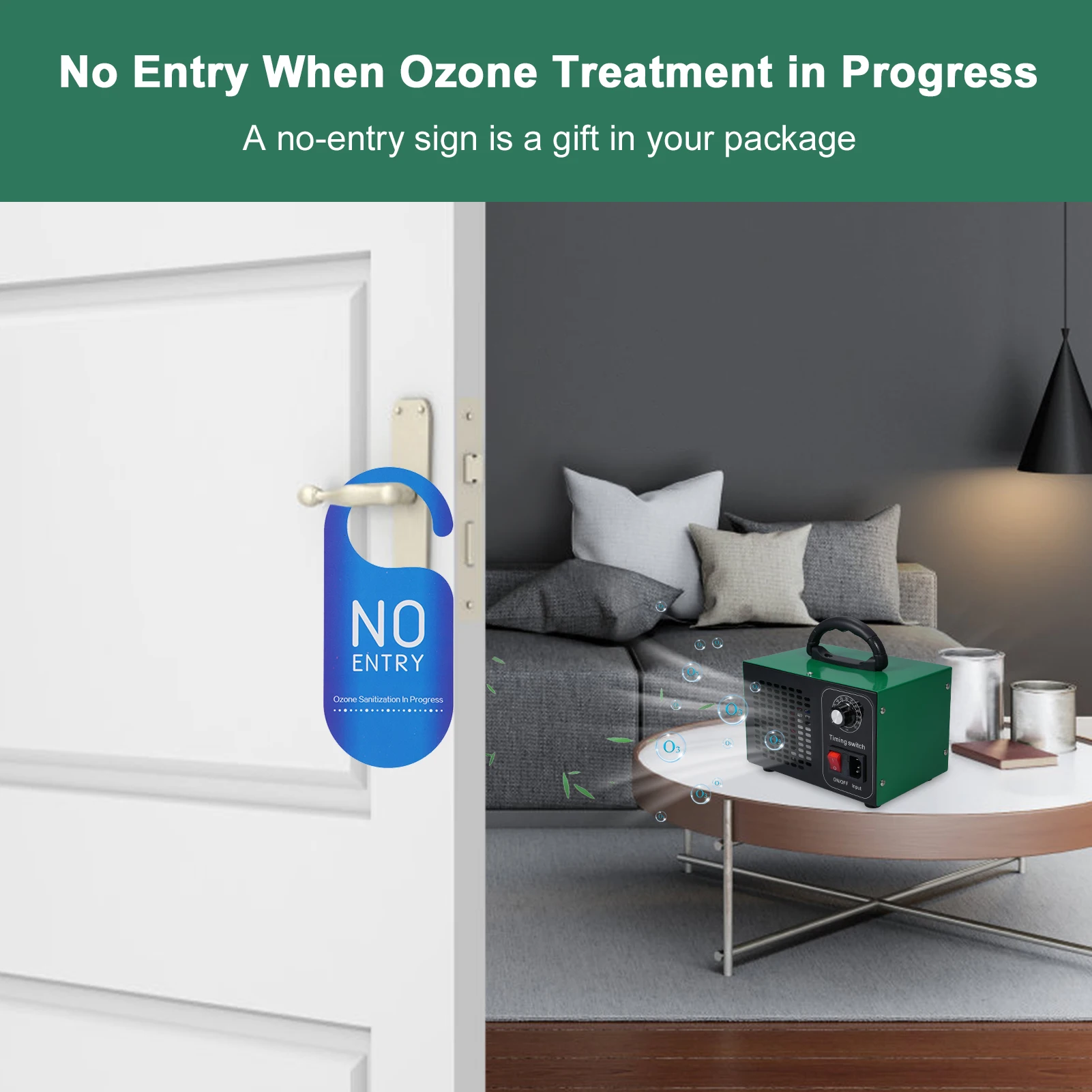 เครื่องกำเนิดโอโซนความจุสูง 45 - Industrial Ozone Machine Air Purifier บทวิจารณ์และราคา