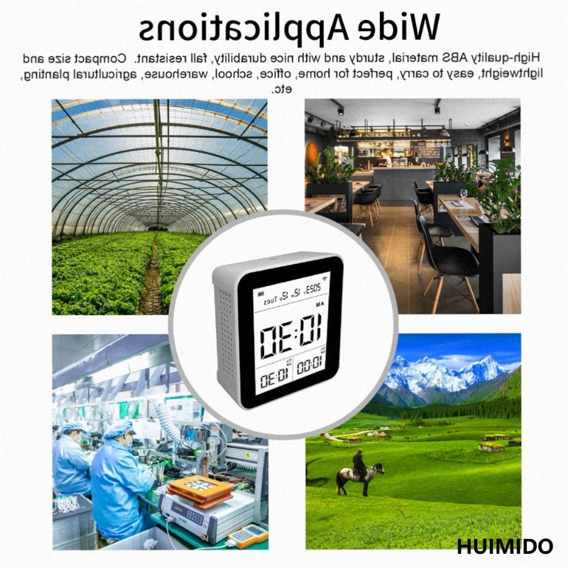 เครื่องวัดคุณภาพอากาศ 9 in 1 เ - Air Quality Monitor Co2 Pm2.5 Tvoc บทวิจารณ์และราคา