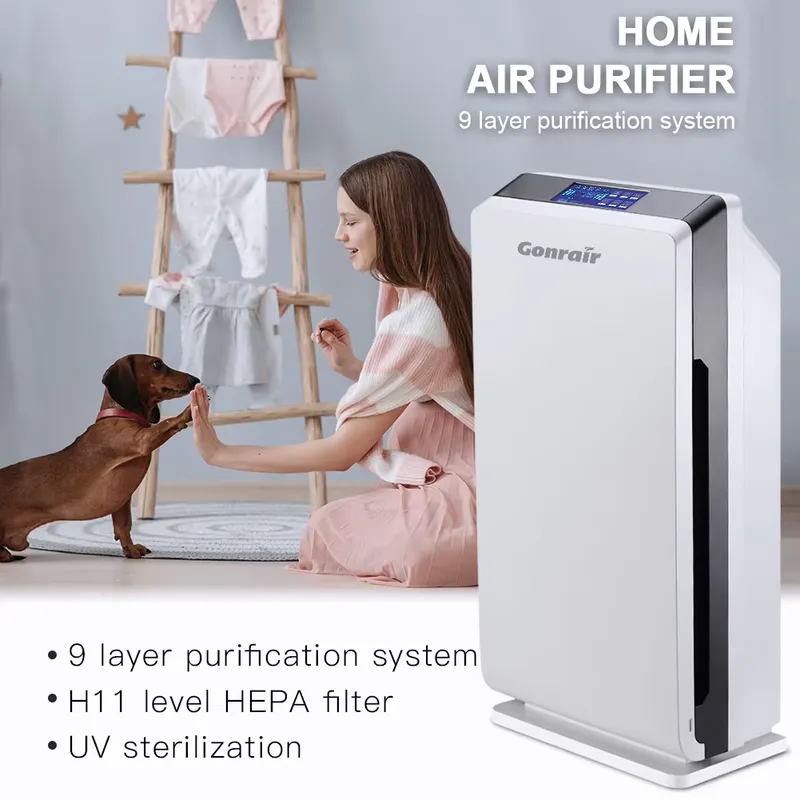เครื่องฟอกอากาศสำหรับบ้าน ห้อง - Hepa Air Purifier Commercial Large Room บทวิจารณ์และราคา